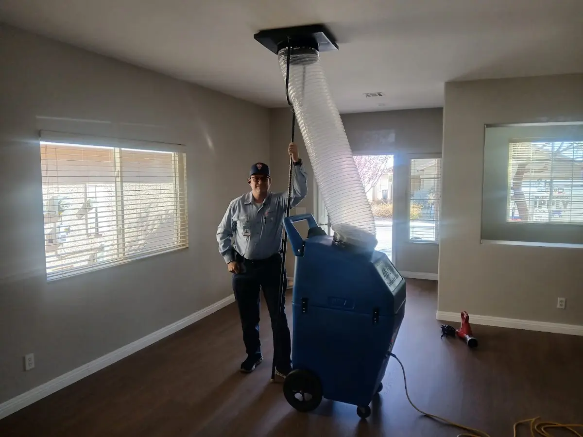 Professional Dryer Vent Cleaning work inside a Waikele home